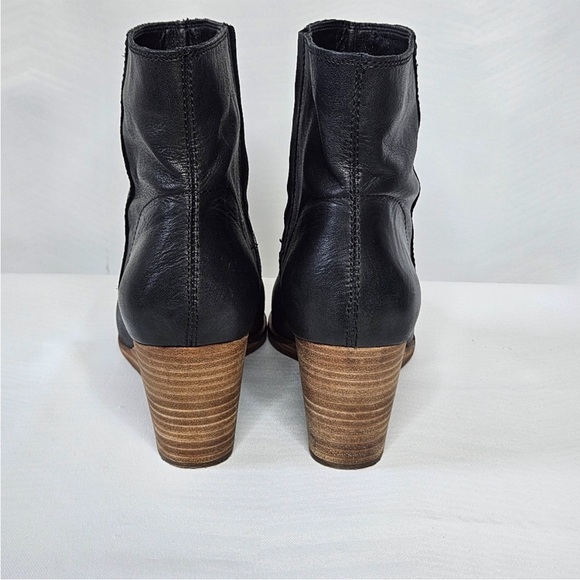 Lucky Brand Wafael Stacked Wedge Booties - Picture 5 of 11